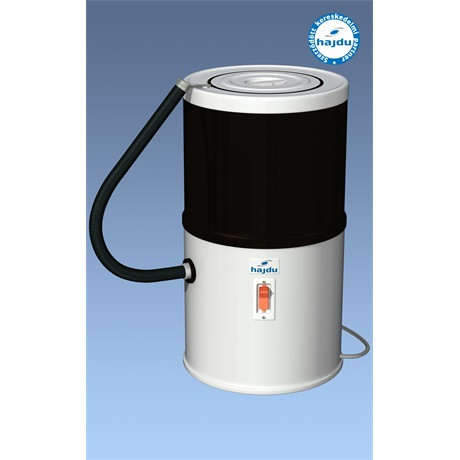 Hajdu 303.4Z keverőtárcsás mosógép, 1.5kg, 250Watt, 30liter, fekete-fehér