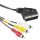 Hama 00043178 St Av Összekötőkábel Scart-3rca Be/ki 2,0m
