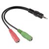 Hama 00200352 4pol Jack-2x Aljzat