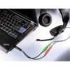 Hama 00200352 4pol Jack-2x Aljzat
