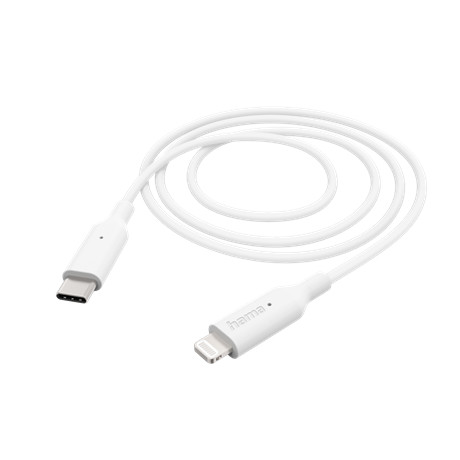 Hama 00201598 Adatkábel Lightning - Usb Type-c, 1m, Fehér