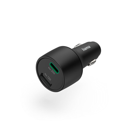 Hama 00201690 Autós Töltő Usb A + Type-c, (pd,qc) 32w
