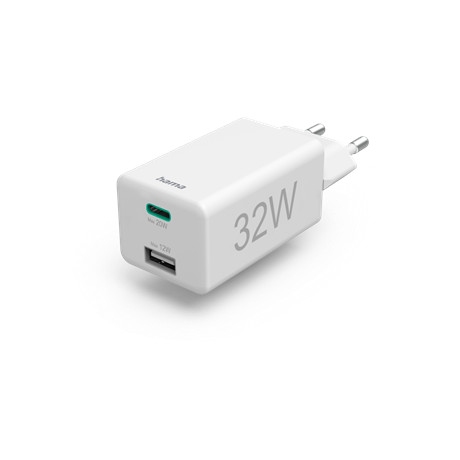 Hama 00201691 Univerzális Hálózati Usb & Type-c Töltő,"pd/qc" (32w)