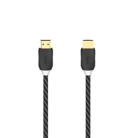 Hama 00205444 Hdmi Kábel Ethernettel, 1,5m 4k Szövet Borítás