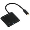 Hama 135729 4in1 Usb-c Multiport Adapter (2x Usb 3.1, Hdmi, Usb-c)