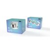 Hauser DM-1300 dagasztógép, 1300 W, 4,5 l tál, 8 sebesség, fehér