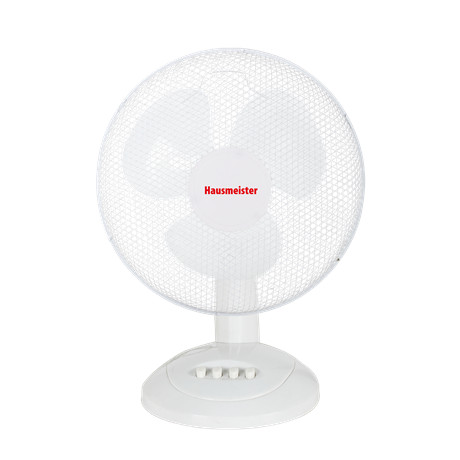 Hausmeister HM8303C asztali ventilátor, 30cm, 40Watt, 3sebesség, fehér