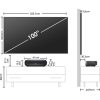 Hisense 100L9HD UHD Smart LASER Televízió
