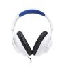 JBL QUANTUM 100 FEHÉR/KÉK Gamer Fejhallgató