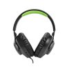 JBL QUANTUM 100 FEKETE/ZÖLD Gamer Fejhallgató