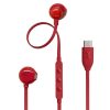 JBL T 305 C RED Fülhallgató