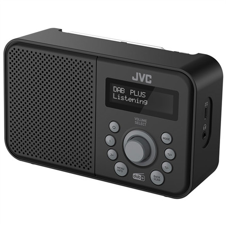 JVC RAE313BDAB táskarádió, 2200mAh akku, BT5.0, BT5.0