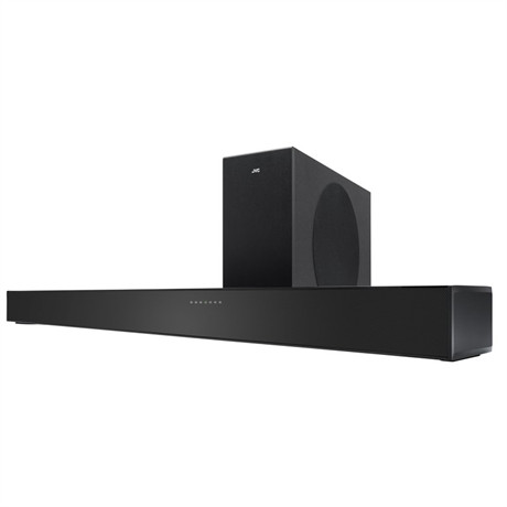 JVC THE434B hangprojektor, 2.1 hangzás, 200Watt, Bluetooth, vezeték nélküli mélysugárzó