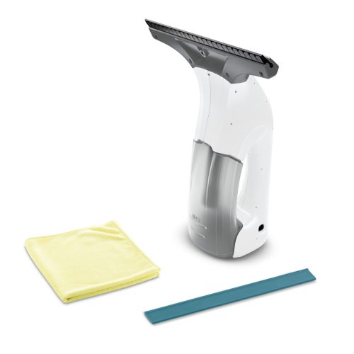 Kärcher Karcher WV 1 Bath Edition akkumulátoros ablaktisztító, 25cm széles fej, 70m2, akku, fehér - fekete (1.633-619.0)