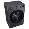 LG F2WR508SBM Elöltöltős Mosógép, Gőz Funkcióval