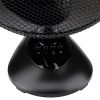 Lifetime Air 50385 asztali ventilátor, 30cm, 35Watt, 3sebesség, 55dB, fekete