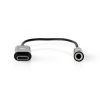 Nedis CCBW65950BK015 USB-C - 3.5mm Jack Adapter