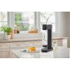 Philips ADD4901BK/10 GoZero Lite szódagép, 1db CO2 patron, 1literes palack, fekete