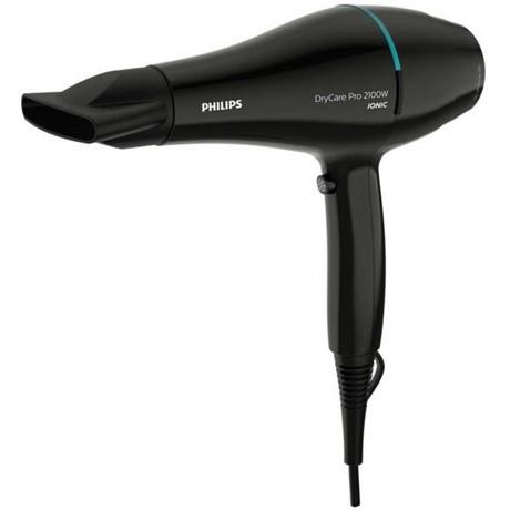 Philips BHD272/00 DryCare Pro hajszárító, 2100Watt, 3hőfok, 3 sebesség, hideg levegő gomb, ionos ápolás, akár 130km/h, fekete
