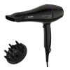 Philips BHD274/00 DryCare Pro hajszárító, 2200Watt, 3hőfok, 3 sebesség, hideg levegő gomb, ionos ápolás, diffúzor, akár 130km/h, fekete