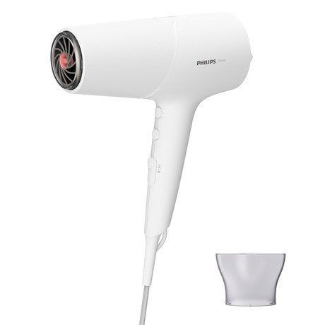 Philips BHD500/00 Series 5000 hajszárító, 2100Watt, ionos, 3hőfok, 2sebesség, hideg levegő gomb, fehér