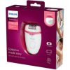 Philips BRE255/00 Satinelle Essential epilátor, vezetékes, kompakt méret, 2sebesség, 3 kiegészítő
