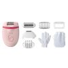 Philips BRE285/00 Satinelle Essential epilátor, vezetékes, kompakt méret, 2sebesség, 7 kiegészítő