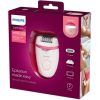 Philips BRE285/00 Satinelle Essential epilátor, vezetékes, kompakt méret, 2sebesség, 7 kiegészítő