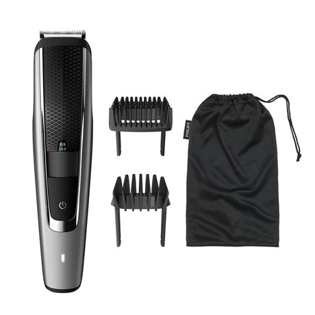 Philips BT5502/15 Series 5000 szakállvágó, 0.4-20mm, 40 hosszbeállítás, 5 rápattintható fésű, vízálló, akkumulátoros