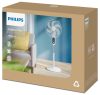 Philips CX1220/00 Series 1000 álló ventilátor, 45cm, 45Watt, 3330m3/h, max. 43dB, 3sebesség, időzítő, fehér