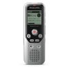 Philips DVT1250 diktafon, 8GB, bővíthető memória, USB, 112 x112p. kijelző, elemes, ezüst