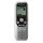 Philips DVT1250 diktafon, 8GB, bővíthető memória, USB, 112 x112p. kijelző, elemes, ezüst