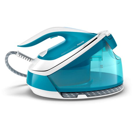 Philips GC7920/20 PerfectCare Compact Plus gőzállomás, 2400Watt, max. 6.5bar, 120g/perc gőz, 430g/min gőzlövet, kék