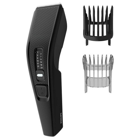 Philips HC3510/15 hajnyíró, lekerekített önélező penge, 0,5-23mm, fekete