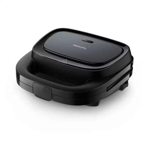 Philips HD2330/90 Series 3000 szendvicssütő, 750Watt, tapadásmentes bevonat, fekete