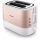Philips HD2638/11 Viva Collection két szeletes kenyérpirító, 860Watt, rózsaarany