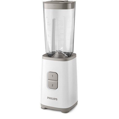 Philips HR2602/00 Daily Collection mini turmixgép, 350Watt, max.1liter, 2sebesség, fehér -szürke