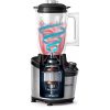 Philips HR3760/10 Series 7000 turmixgép, 1500Watt, max.2liter, 12sebesség, üveg tál, fém ház, 2db ivópohár, fekete -inox