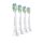 Philips HX6064/10 Sonicare W2 Optimal White fogkefefej, BrushSync, normál méret, közepes erősség, fehér(4db/csomag)