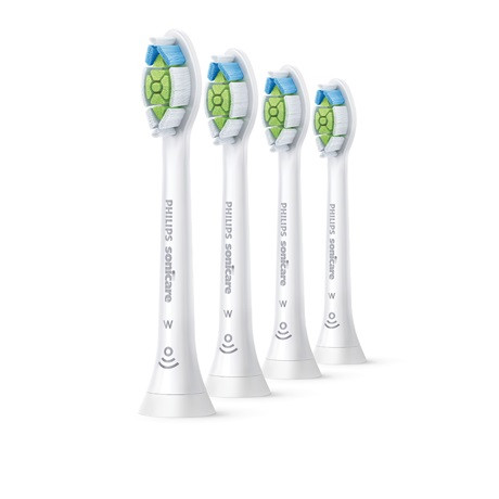 Philips HX6064/10 Sonicare W2 Optimal White fogkefefej, BrushSync, normál méret, közepes erősség, fehér(4db/csomag)