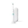 Philips HX6807/28 Sonicare ProtectiveClean 4300 elektromos fogkefe, 2 intenzitás, 62000 rezgés/perc, BrushSync, utazó tok, fehér -mentazöld