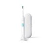 Philips HX6807/28 Sonicare ProtectiveClean 4300 elektromos fogkefe, 2 intenzitás, 62000 rezgés/perc, BrushSync, utazó tok, fehér -mentazöld