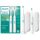 Philips HX6807/35 Sonicare ProtectiveClean 4300 elektromos fogkefe, 2 intenzitás, 62000 rezgés/perc, BrushSync, utazó tok, fehér -mentazöld (2db /csomag)