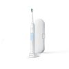 Philips HX6839/28 Sonicare ProtectiveClean 4500 elektromos fogkefe, 2 mód, 62000 rezgés/perc, BrushSync, utazó tok, fehér-világoskék