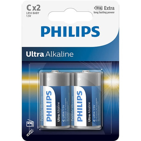 Philips LR14E2B/10 Ultra Alkaline Elem