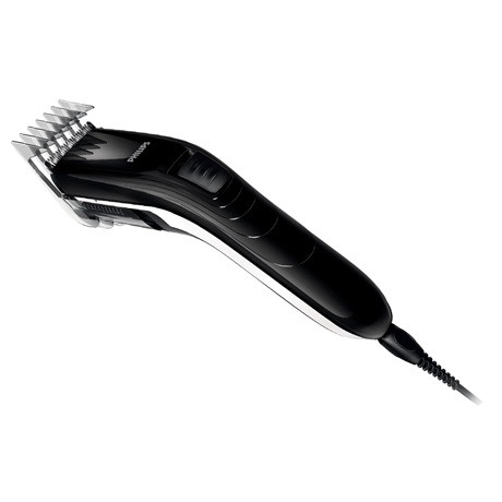 Philips QC5115/15 családi hajnyíró, lekerekített önélező penge, 10 hosszbeállítás, fekete