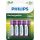 Philips R6B4B260/10 Rechargeables Elem
