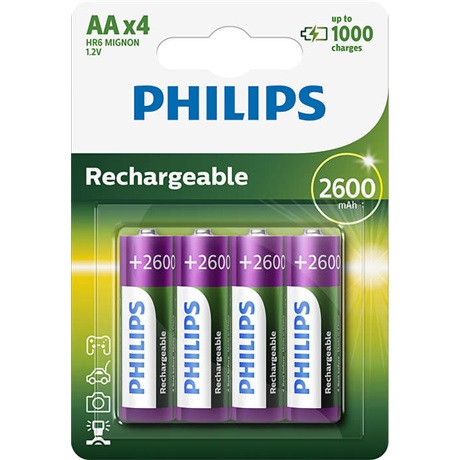 Philips R6B4B260/10 Rechargeables Elem