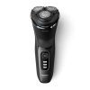 Philips S3244/12 Series 3000 akkumulátoros 3 körkéses borotva, fekete