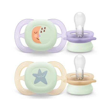 Philips SCF075/07 Avent Soother ultra start Nighttime Cumi